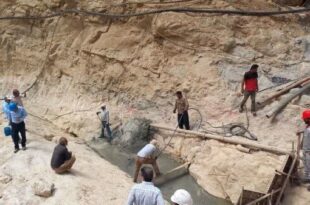 بتن ریزی سد کوهرنگ