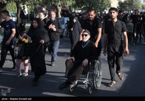 راه پیمایی اربعین در تهران