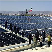 نيروگاه خورشيدي پشت بامي مشهد شاخص