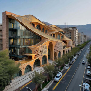 شاهکار معماری با الهام از کویر و هنر ایرانی2