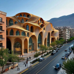 شاهکار معماری با الهام از کویر و هنر ایرانی3