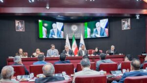 نمایندگان بخش خصوصی در اتاق تهران میزبان محمدعلی دهقان‌دهنوی