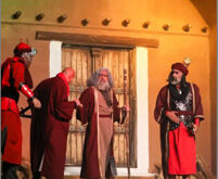 نمایی از اجرای نمایش آئینی میدانی محرمانه شاخص