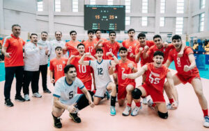 قهرمانی والیبال دانش آموزان ایران