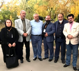 استاد بیدل اصفهانی در جمع اساتید و شاعران