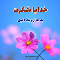 خدایا شکرت